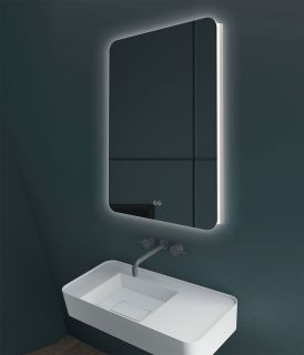 Зеркало Vincea LED VLM-3BE700-2 700х800 c сенсорным выключателем и диммером, антизапотевание Зеркало Vincea LED VLM-3BE700-2 700х800 c сенсорным выключателем и диммером, антизапотевание