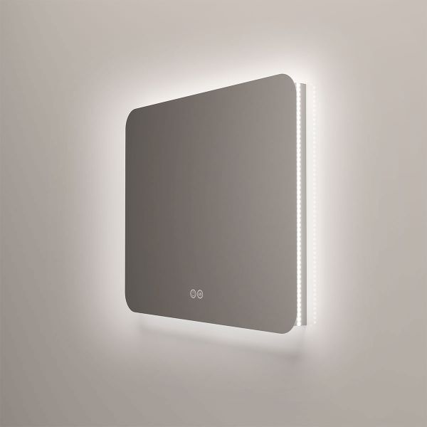 Зеркало Vincea LED VLM-3BE800-2 800×600 c сенсорным выключателем и диммером, с функцией антизапотевания Зеркало Vincea LED VLM-3BE800-2 800×600 c сенсорным выключателем и диммером, с функцией антизапотевания