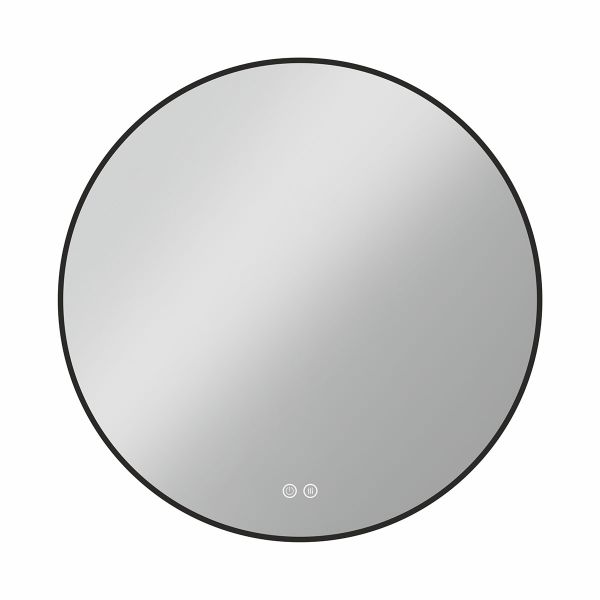 Зеркало Vincea LED VLM-3DE700B-2 700×700 c сенсорным выключателем и диммером, с функцией антизапотевания Зеркало Vincea LED VLM-3DE700B-2 700×700 c сенсорным выключателем и диммером, с функцией антизапотевания