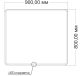 Зеркало Vincea LED VLM-3VC9008-2 900х800 c сенсорным выключателем и диммером, антизапотевание Зеркало Vincea LED VLM-3VC9008-2 900х800 c сенсорным выключателем и диммером, антизапотевание