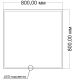 Зеркало Vincea LED VLM-3VN8008-2 800х800 c сенсорным выключателем и диммером, антизапотевание Зеркало Vincea LED VLM-3VN8008-2 800х800 c сенсорным выключателем и диммером, антизапотевание