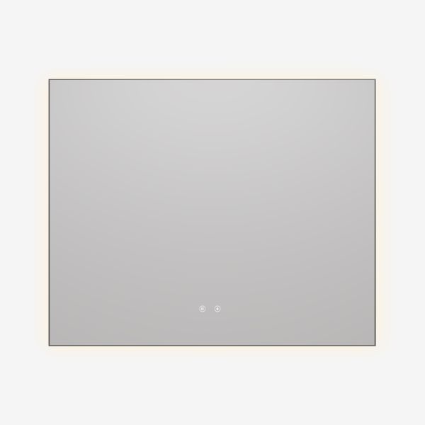 Зеркало Vincea LED VLM-4F100GM-2 1000х800 в алюминиевой раме, вороненая сталь Зеркало Vincea LED VLM-4F100GM-2 1000х800 в алюминиевой раме, вороненая сталь