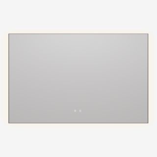Зеркало Vincea LED VLM-4F120GM-2 1200х800 в алюминиевой раме, c сенсорным выключателем и диммером, вороненая сталь Зеркало Vincea LED VLM-4F120GM-2 1200х800 в алюминиевой раме, c сенсорным выключателем и диммером, вороненая сталь