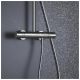 Душевая стойка с термостатом Grohe Rainshower SmartActive 310 26648LS0 белая луна/хром