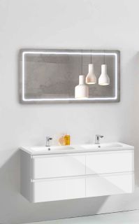 Тумба под раковину Vincea Alba VMC-1A120LW 120 см Тумба под раковину Vincea Alba VMC-1A120LW 120 см