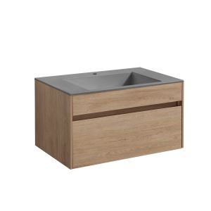 Тумба под раковину Vincea Chiara VMC-2C800NO 80 см