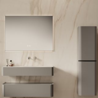 База под раковину Vincea Caprice 1000 подвесная, 1 выкатной ящик soft-close, светло-серый матовый База под раковину Vincea Caprice 1000 подвесная, 1 выкатной ящик soft-close, светло-серый матовый