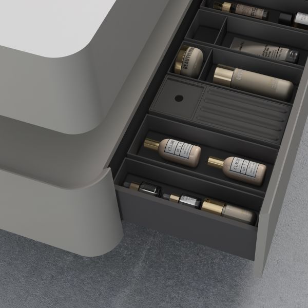 База под раковину Vincea Caprice 1000 подвесная, 1 выкатной ящик soft-close, светло-серый матовый База под раковину Vincea Caprice 1000 подвесная, 1 выкатной ящик soft-close, светло-серый матовый