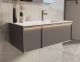 База под раковину Vincea Elise 1000 подвесная, правая, 2 выкатных ящика soft-close, серый матовый База под раковину Vincea Elise 1000 подвесная, правая, 2 выкатных ящика soft-close, серый матовый