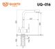Смеситель для кухни Ulgran Quartz UQ-016-05 с дополнительным краном для питьевой воды бетон