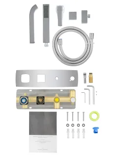 Смеситель для ванны и душа Wonzon & Woghand Flex WW-88889072-CR хром