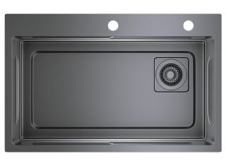 Кухонная мойка Raglo R702.7246.09 72см графит Кухонная мойка Raglo R702.7246.09 72см графит