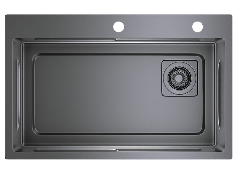 Кухонная мойка Raglo R702.7246.09 72см графит Кухонная мойка Raglo R702.7246.09 72см графит