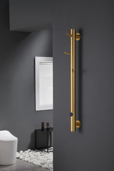 Полотенцесушитель электрический Boheme Oak 724-BR 20x150 см бронза