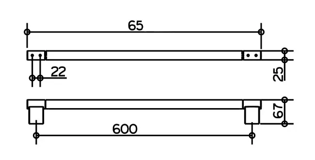 Полотенцедержатель Keuco Plan 14901370600 черный