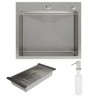 Кухонная мойка Roxenbath Simple 55 560220-55 сатин