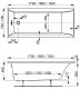 Акриловая ванна VagnerPlast Veronela VPBA157VEA2X-04 150x70см белый