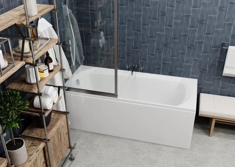 Акриловая ванна VagnerPlast Ebony VPBA160EBO2X 160x75см белый