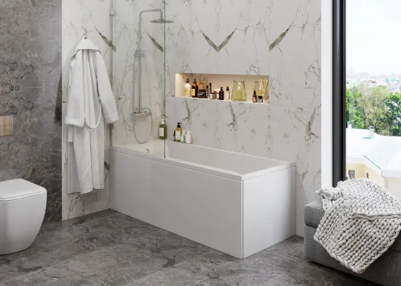 Акриловая ванна VagnerPlast Veronela VPBA167VEA2X-04 160x70см белый