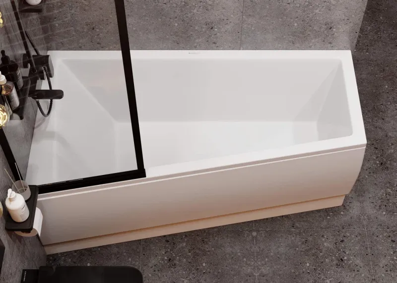 Акриловая ванна VagnerPlast Cavallo Offset VPBA169CAV3LX-04 левая 160x90см белый