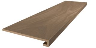 Ступень Kerama Marazzi SG518520R\GCF Монтиони коричневый матовый обрезной 33x119.5x0,9