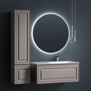 Подвесная тумба под раковину Sancos Very VR100RSM правая 100см Doha Soft