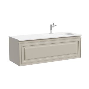 Тумба подвесная под раковину Sancos Very VR120RCE правая 120 см Beige Soft