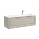 Тумба подвесная под раковину Sancos Very VR120RCE правая 120 см Beige Soft