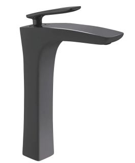 Смеситель для раковины Rose R2711H чёрный матовый Смеситель для раковины Rose R2711H чёрный матовый