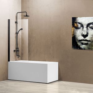 Шторка на ванну Vincea VSB-11800CLB 80 x 140 см