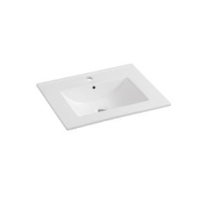 Раковина Vincea VBS-13960 61.5 см белая