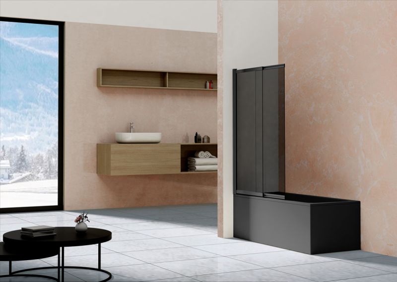 Шторка на ванну Vincea VSB-1E100CGB 100 x 145 см