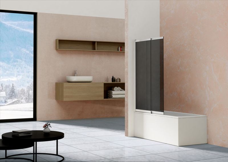 Шторка на ванну Vincea VSB-1E100CG 100 x 145 см