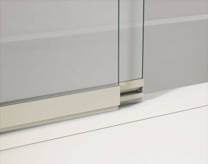Шторка на ванну Vincea VSB-1E100CLB 100 x 145 см