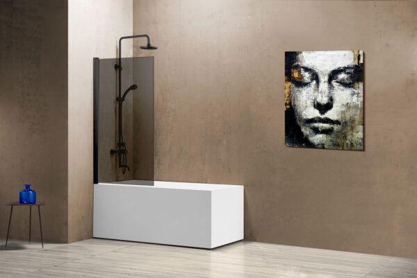Шторка на ванну Vincea VSB-11800CGB 80 x 140 см