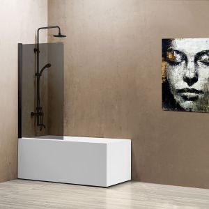 Шторка на ванну Vincea VSB-11800CGB 80 x 140 см