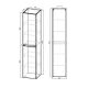 Шкаф-колонна Vincea Norma  VSC-2NF170BT 35 см бетон