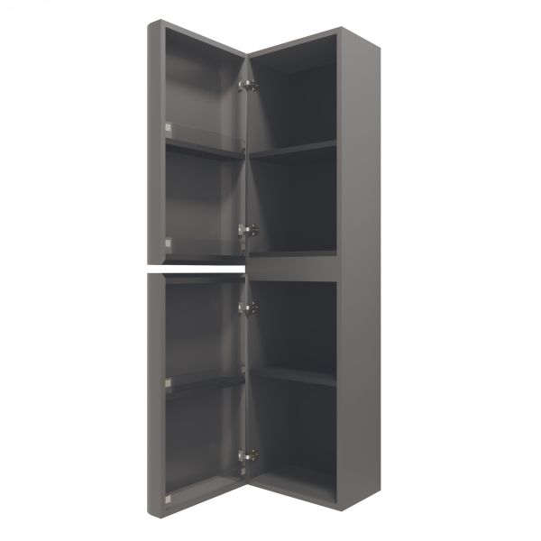 Шкаф Vincea Caprise VSC-4CA150MG-L подвесной, левый, 1500*404*350, серый матовый