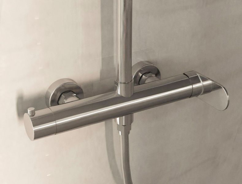 Душевая стойка Vincea Rondo VSFS-1R0CH, хром