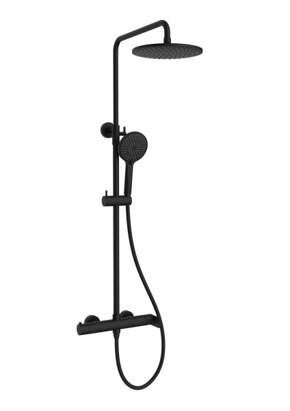 Душевая стойка Vincea Rondo VSFS-1R0MB, черный