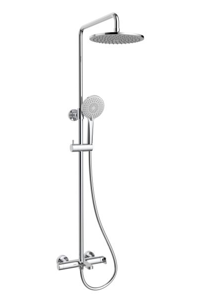 Душевая стойка Vincea Rondo VSFS-1R1CH, хром