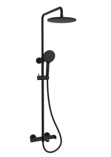 Душевая стойка Vincea Rondo VSFS-1R1MB, черный