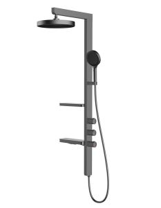 Душевая стойка Vincea Inspire VSFS-3I11GM воронёная сталь