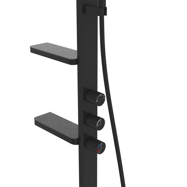 Душевая стойка Vincea Inspire VSFS-3I11MB чёрный