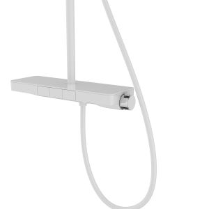 Душевая стойка Vincea Inspire VSFS-3I12TW с термостатом белый