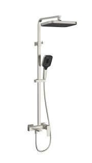 Душевая стойка Vincea Dice VSFS-4C12BN, брашированный никель