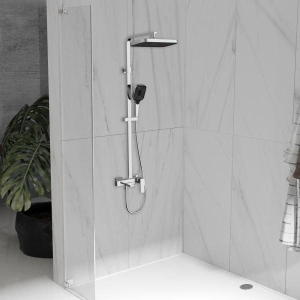 Душевая стойка Vincea Dice VSFS-4C12CH, хром