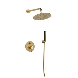 Душевой комплект Vincea Desire VSFW-1D1BG встраиваемый 2 режима брашированное золото Душевой комплект Vincea Desire VSFW-1D1BG встраиваемый 2 режима брашированное золото