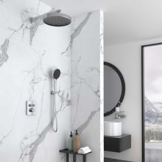 Душевой комплект Vincea Inspire VSFW-3I21MT2CH встраиваемый, термостатический, двухрежимный, хром Душевой комплект Vincea Inspire VSFW-3I21MT2CH встраиваемый, термостатический, двухрежимный, хром