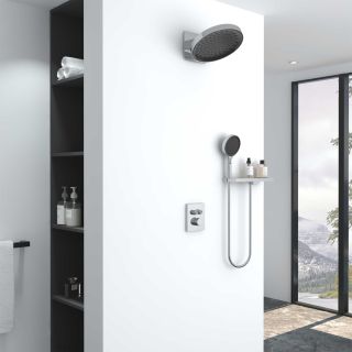 Душевой комплект Vincea Inspire VSFW-3I21MT3RCH встраиваемый, термостатический, двухрежимный, хром Душевой комплект Vincea Inspire VSFW-3I21MT3RCH встраиваемый, термостатический, двухрежимный, хром